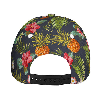 Tropical Hawaii Pineapple Pattern Print Baseball Cap