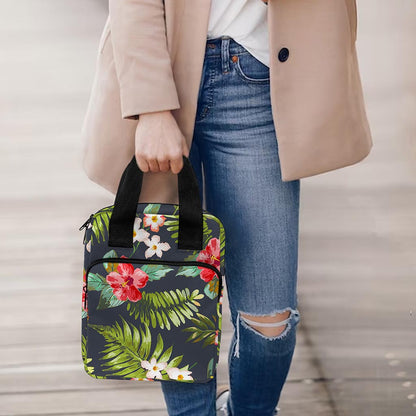 Tropical Hawaii Pineapple Pattern Print Bible Tote Bag