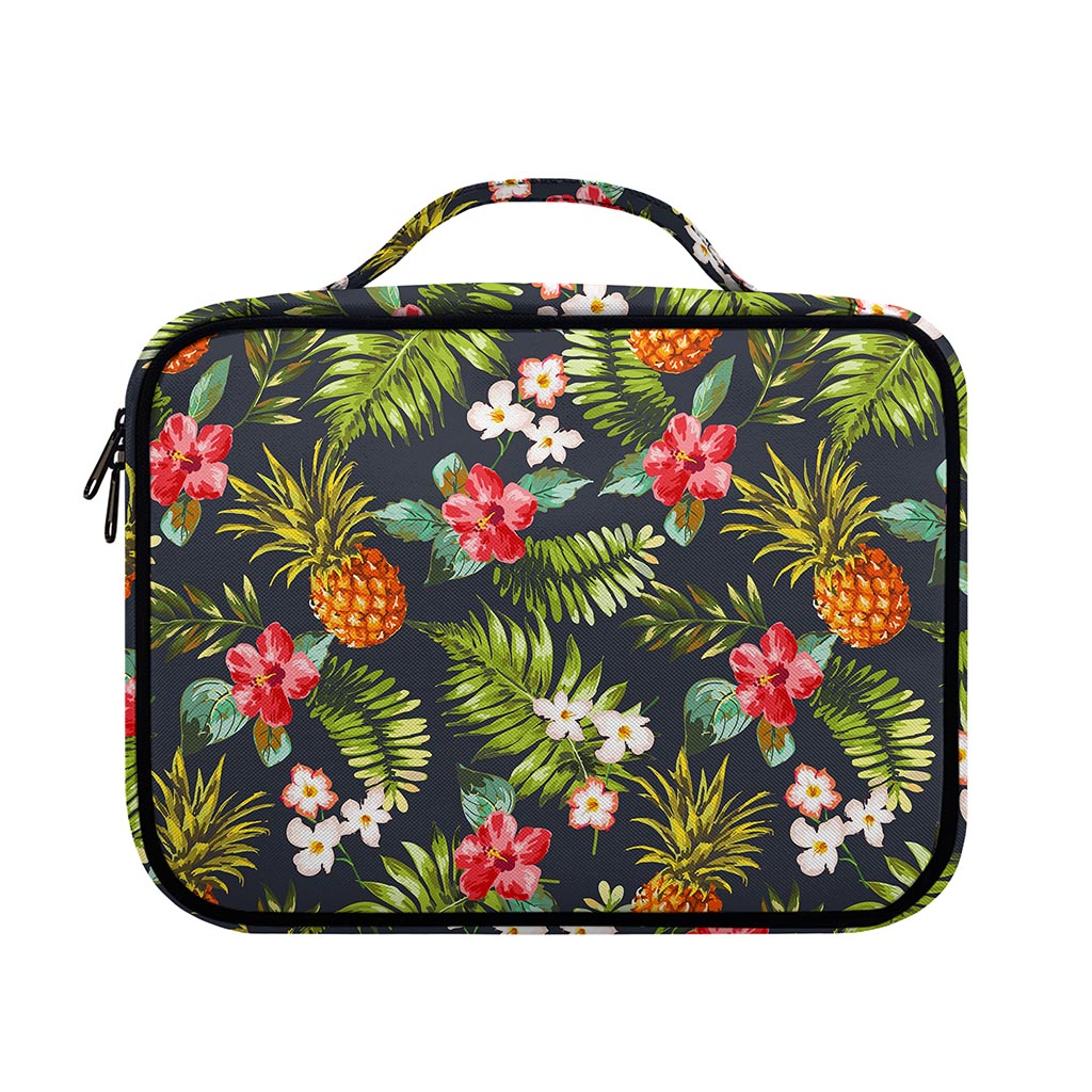 Tropical Hawaii Pineapple Pattern Print Briefcase Bible Bag