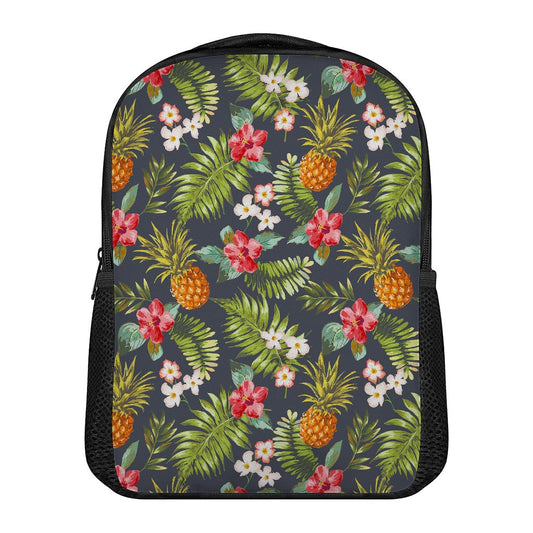 Tropical Hawaii Pineapple Pattern Print Casual Backpack