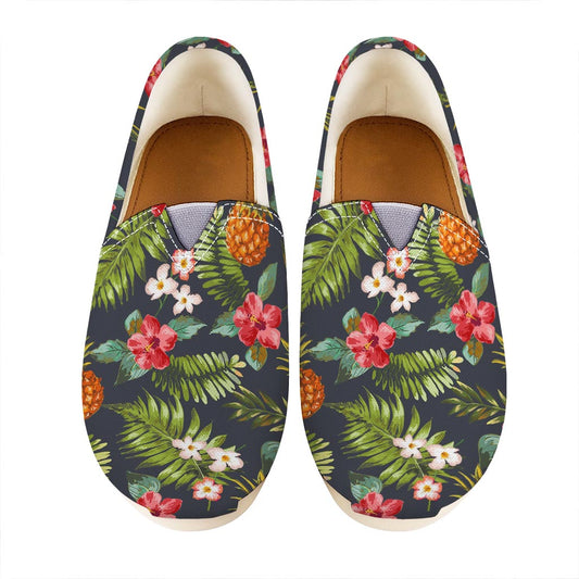 Tropical Hawaii Pineapple Pattern Print Casual Shoes