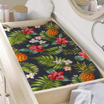 Tropical Hawaii Pineapple Pattern Print Changing Pad Cover
