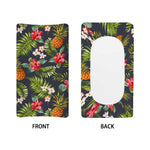Tropical Hawaii Pineapple Pattern Print Changing Pad Cover