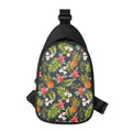 Tropical Hawaii Pineapple Pattern Print Sling Bag