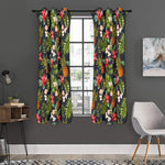 Tropical Hawaii Pineapple Pattern Print Curtain