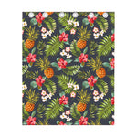 Tropical Hawaii Pineapple Pattern Print Curtain