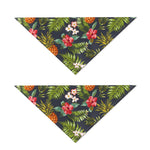 Tropical Hawaii Pineapple Pattern Print Dog Bandana