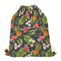 Tropical Hawaii Pineapple Pattern Print Drawstring Bag