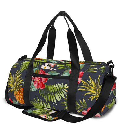 Tropical Hawaii Pineapple Pattern Print Gym Bag
