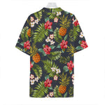 Tropical Hawaii Pineapple Pattern Print Hawaiian Shirt