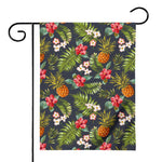 Tropical Hawaii Pineapple Pattern Print House Flag