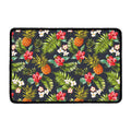 Tropical Hawaii Pineapple Pattern Print Kitchen Mat