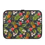 Tropical Hawaii Pineapple Pattern Print Laptop Sleeve