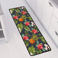 Tropical Hawaii Pineapple Pattern Print Long Kitchen Mat