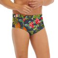 Tropical Hawaii Pineapple Pattern Print Men's Briefs