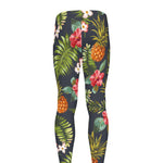 Tropical Hawaii Pineapple Pattern Print Men's leggings