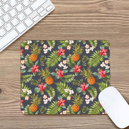 Tropical Hawaii Pineapple Pattern Print Mouse Pad