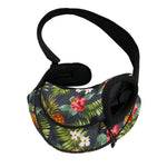 Tropical Hawaii Pineapple Pattern Print Pet Sling Carrier