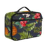 Tropical Hawaii Pineapple Pattern Print Portable Lunch Bag