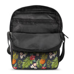 Tropical Hawaii Pineapple Pattern Print Rectangular Crossbody Bag