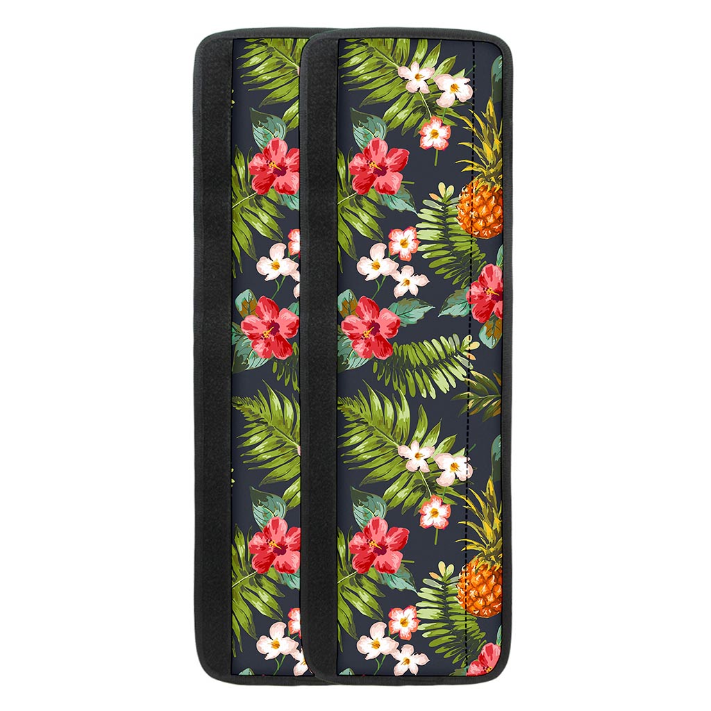 Tropical Hawaii Pineapple Pattern Print Refrigerator Handle Covers