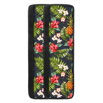 Tropical Hawaii Pineapple Pattern Print Refrigerator Handle Covers