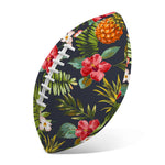 Tropical Hawaii Pineapple Pattern Print Rugby Ball