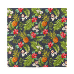 Tropical Hawaii Pineapple Pattern Print Silk Bandana