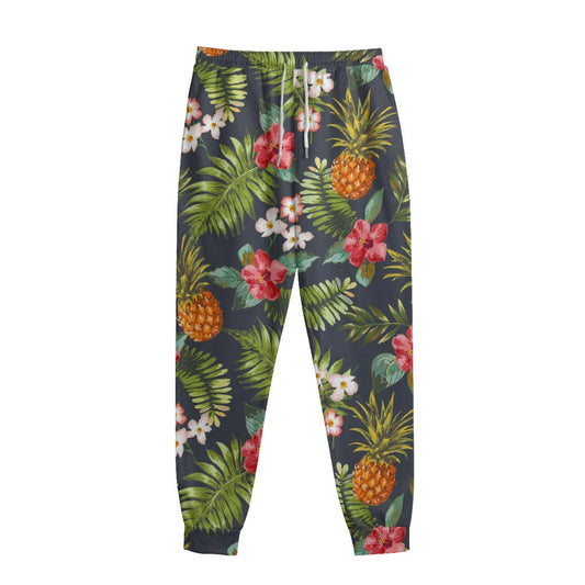 Tropical Hawaii Pineapple Pattern Print Sweatpants