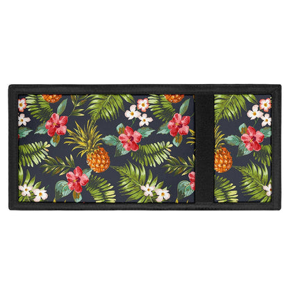 Tropical Hawaii Pineapple Pattern Print Trifold Wallet