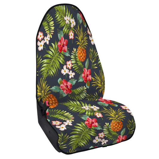Tropical Hawaii Pineapple Pattern Print Waterproof Car Seat Cover