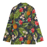 Tropical Hawaii Pineapple Pattern Print Women's Blazer