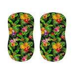 Tropical Hawaiian Fruits Pattern Print Bar Stool Covers
