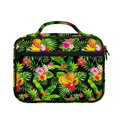 Tropical Hawaiian Fruits Pattern Print Briefcase Bible Bag