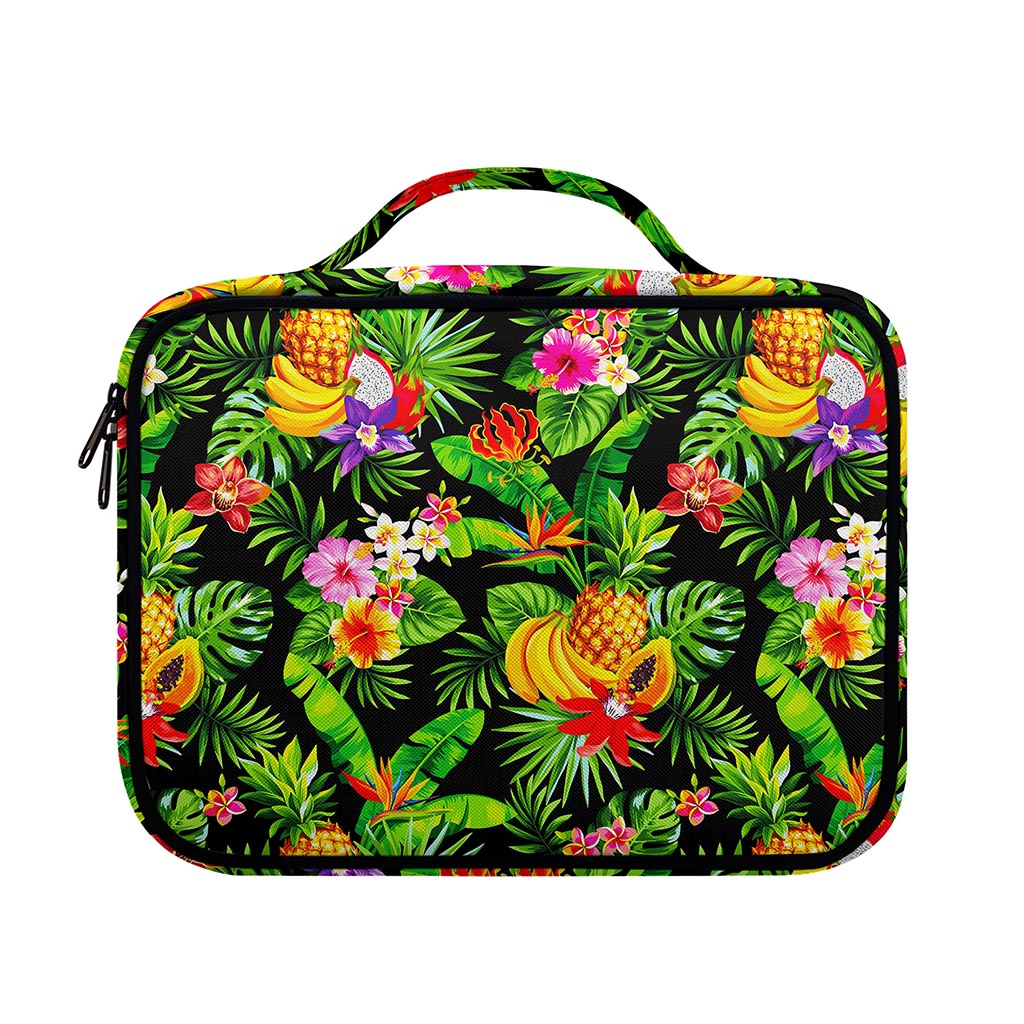 Tropical Hawaiian Fruits Pattern Print Briefcase Bible Bag