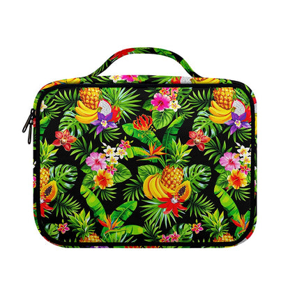 Tropical Hawaiian Fruits Pattern Print Briefcase Bible Bag