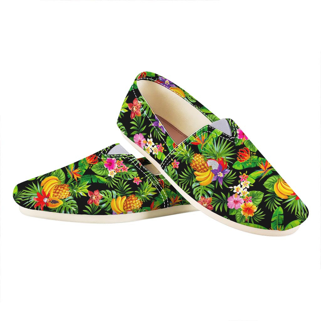Tropical Hawaiian Fruits Pattern Print Casual Shoes