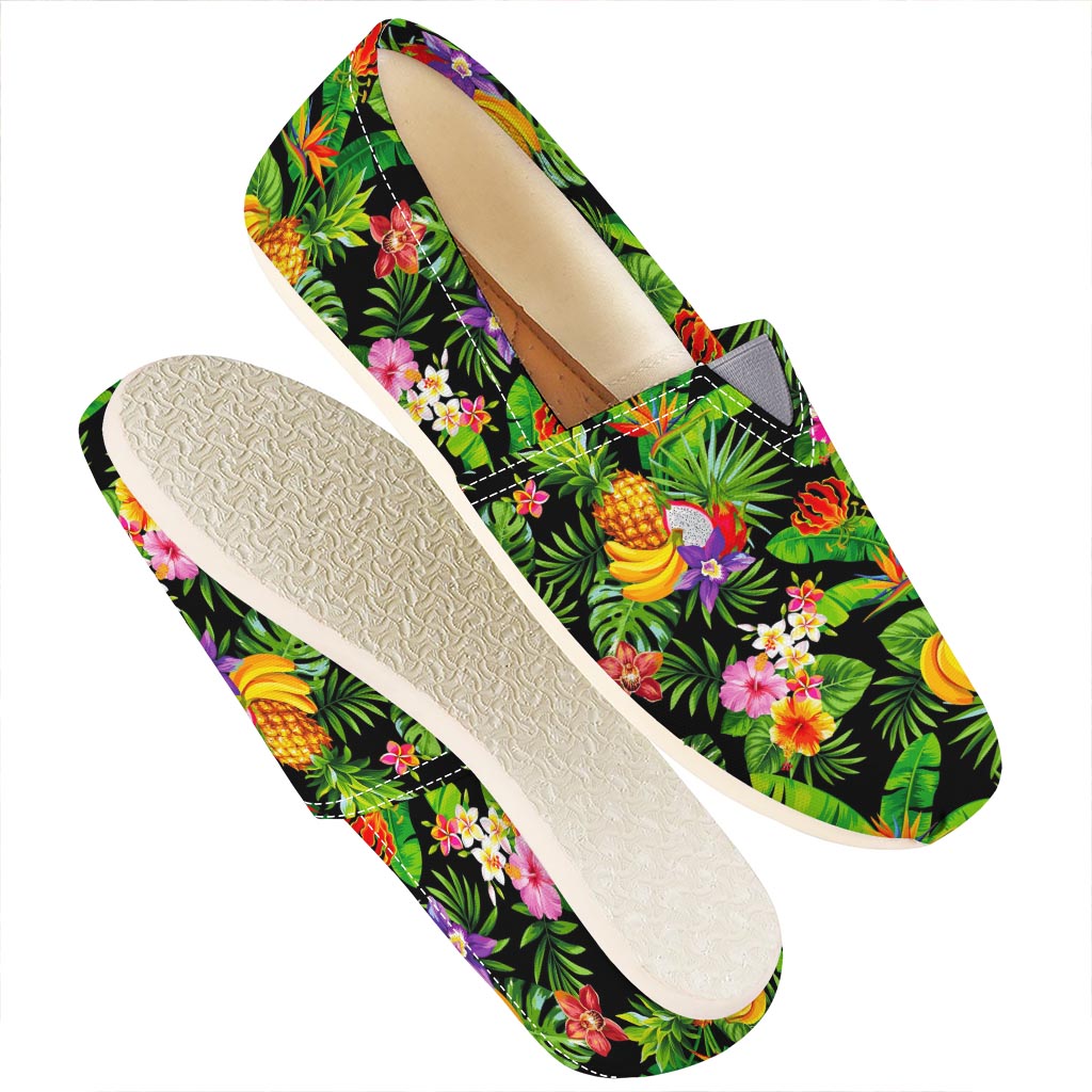 Tropical Hawaiian Fruits Pattern Print Casual Shoes