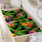 Tropical Hawaiian Fruits Pattern Print Changing Pad Cover