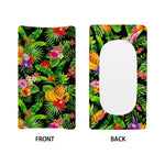Tropical Hawaiian Fruits Pattern Print Changing Pad Cover