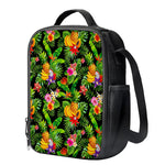 Tropical Hawaiian Fruits Pattern Print Crossbody Lunch Bag