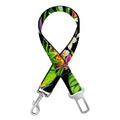 Tropical Hawaiian Fruits Pattern Print Dog Seat Belt