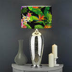 Tropical Hawaiian Fruits Pattern Print Drum Lamp Shade