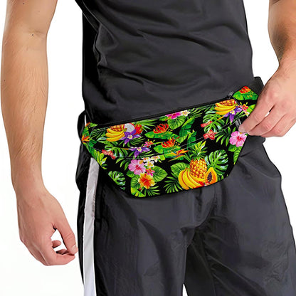 Tropical Hawaiian Fruits Pattern Print Fanny Pack