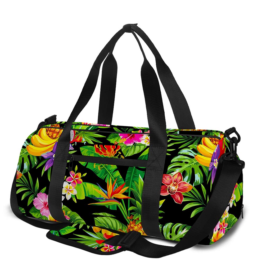 Tropical Hawaiian Fruits Pattern Print Gym Bag