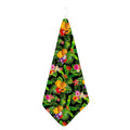 Tropical Hawaiian Fruits Pattern Print Hand Towel