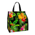 Tropical Hawaiian Fruits Pattern Print Insulated Lunch Tote