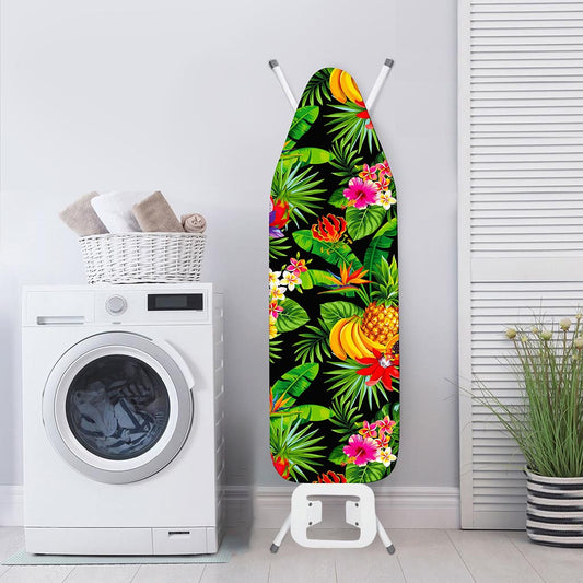 Tropical Hawaiian Fruits Pattern Print Ironing Board Cover