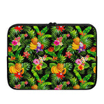 Tropical Hawaiian Fruits Pattern Print Laptop Sleeve