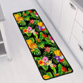 Tropical Hawaiian Fruits Pattern Print Long Kitchen Mat